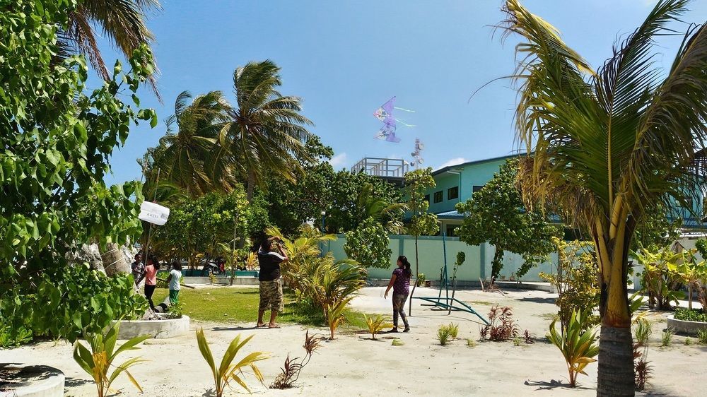 Select Village Maafushi Buitenkant foto